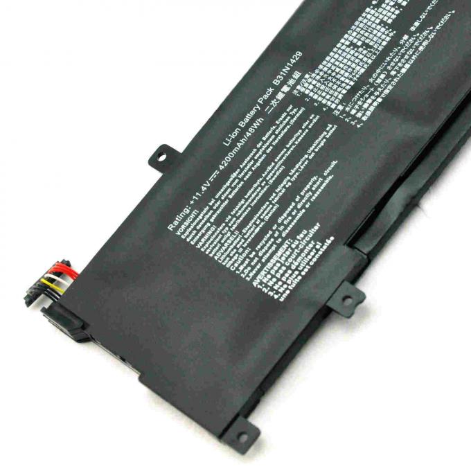 Asus K501 시리즈 11.4V 48Wh Li 중합체 3Cell를 위한 B31N1429 노트북 재충전용 내부 건전지